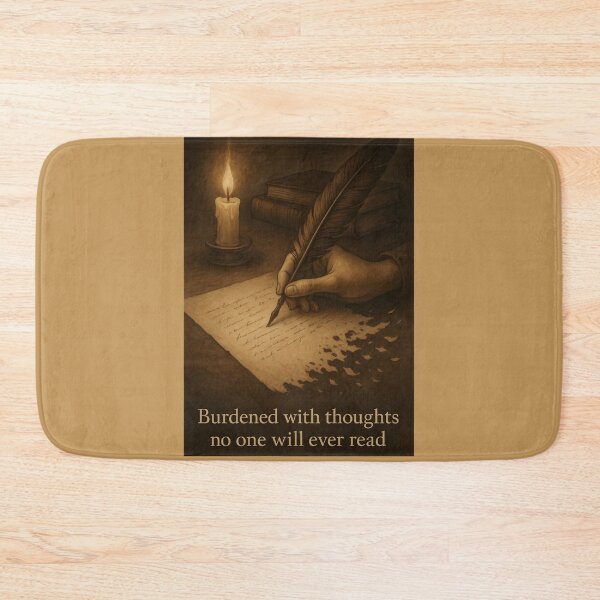 Item preview, Burdened with thoughts no one will ever read designed and sold by 95kinimoD.