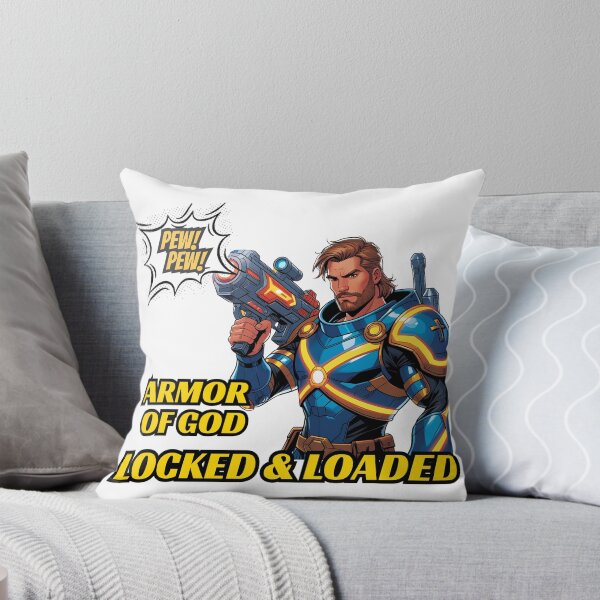 Item preview, Armor of God, Locked & Loaded. Pew! Pew! designed and sold by GiggleGooods.