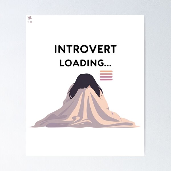 Aperçu de l'œuvre Still Buffering – Drôle d'introverti en couverture artistique créée et vendue par TheTeeSpark.