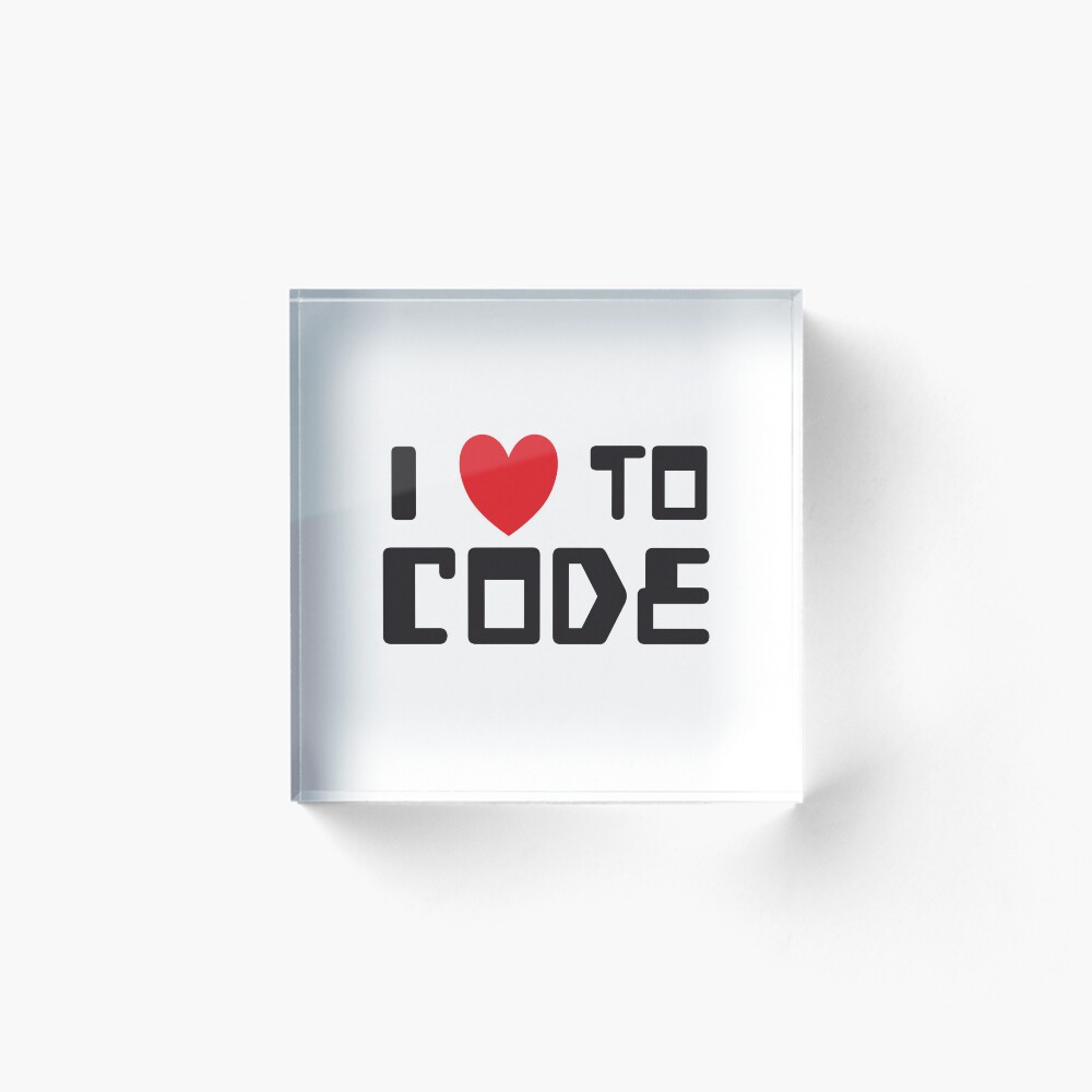 Item preview, Acrylic Block designed and sold by softwaretesting.