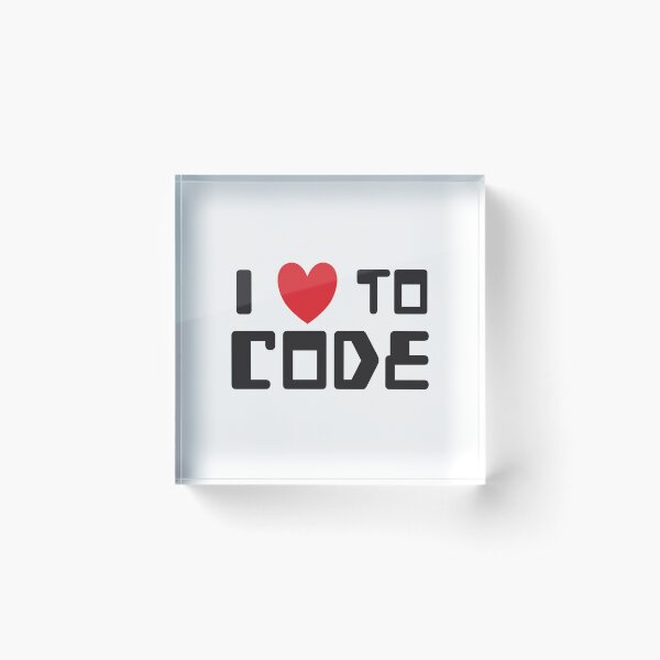 Item preview, I Love to Code designed and sold by softwaretesting.