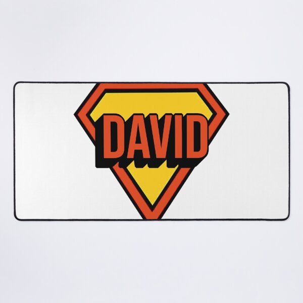 Item preview, DAVID – Bold Minimalist Tribute to David Corenswet designed and sold by ArtsyExplorer.