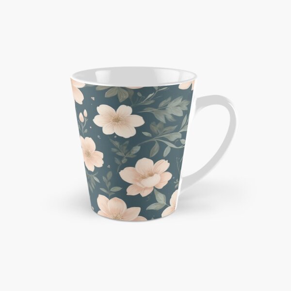 Item preview, Floral Pattern on Deep Green Photographic Print designed and sold by WOJDA-.