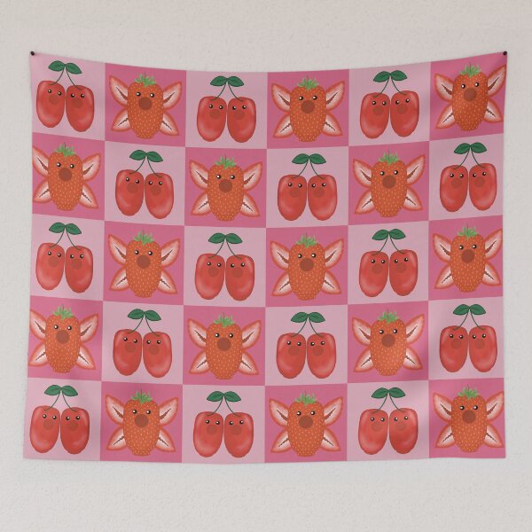 Item preview, Berry Cherry Quilt designed and sold by TwinkleBellStudio.