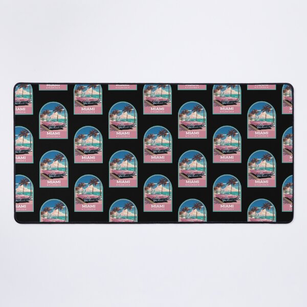 Item preview, Miami Retro Vintage Travel designed and sold by TulipaGraphics.
