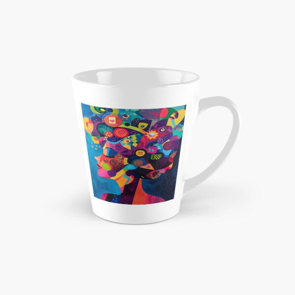 Item preview, Colorful Mindscape of a Digital Woman designed and sold by AITuneSphere.