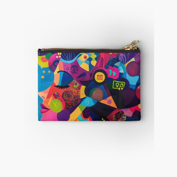 Item preview, Colorful Mindscape of a Digital Woman designed and sold by AITuneSphere.