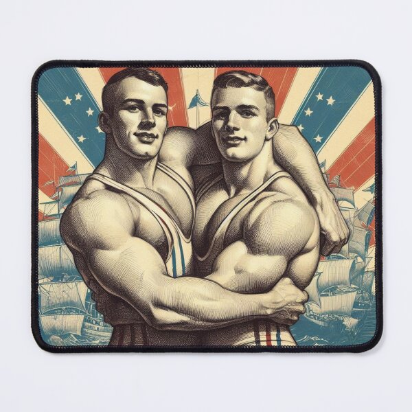 Item preview, 1970s Gay San Francisco Muscle Tom of Finland Tribute Gay Pride Graphic Design designed and sold by ItsAKinkThing.