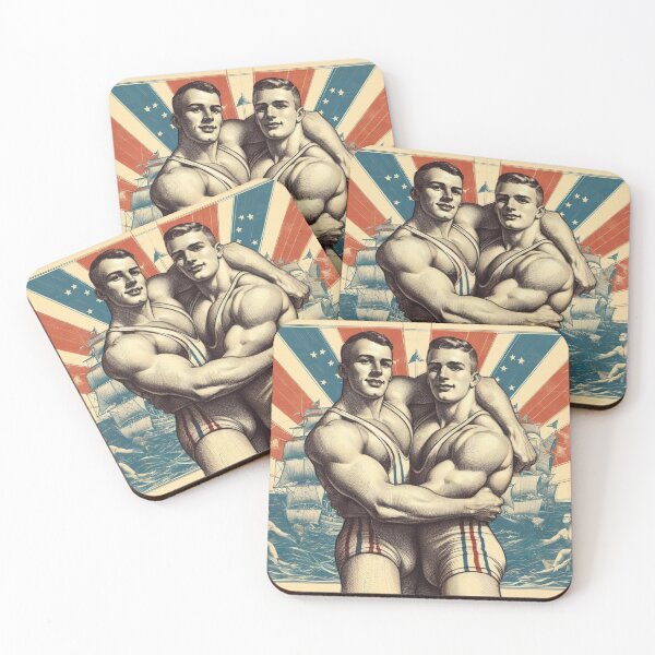 Item preview, 1970s Gay San Francisco Muscle Tom of Finland Tribute Gay Pride Graphic Design designed and sold by ItsAKinkThing.