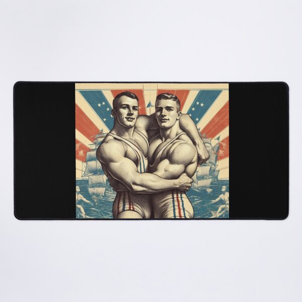 Item preview, 1970s Gay San Francisco Muscle Tom of Finland Tribute Gay Pride Graphic Design designed and sold by ItsAKinkThing.