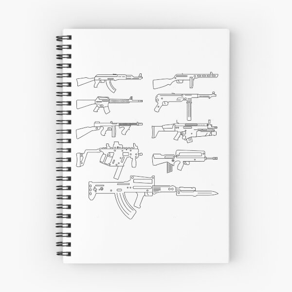 Item preview, Gun Outlines designed and sold by Britkek.