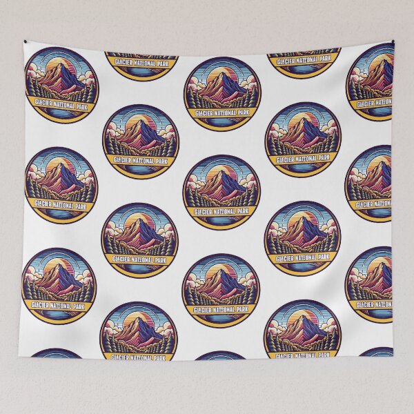 Item preview, Glacier National Park Family Vacation Mountains designed and sold by Guarddogdrive.