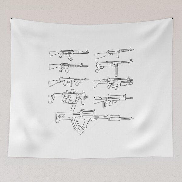 Item preview, Gun Outlines designed and sold by Britkek.