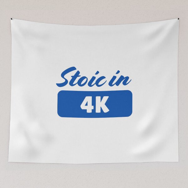 Item preview, Stoic in 4K | Stoicism Philosophy,  Daily Stoic Life designed and sold by LexaArtworks.