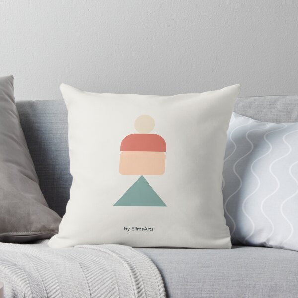 Item preview, Minimalist Pastel Totem – Abstract Wall Art for Fresh Finds by ElimsArtss designed and sold by ElimsArtss.