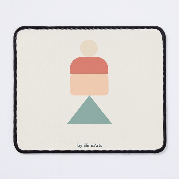Item preview, Minimalist Pastel Totem – Abstract Wall Art for Fresh Finds by ElimsArtss designed and sold by ElimsArtss.