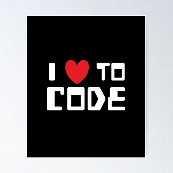 Item preview, I Love to Code designed and sold by softwaretesting.
