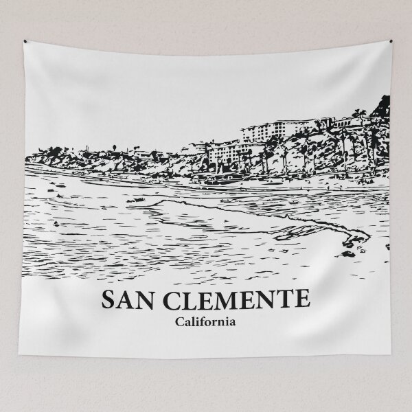 Item preview, San Clemente - California designed and sold by Lakeric Cityscapes.