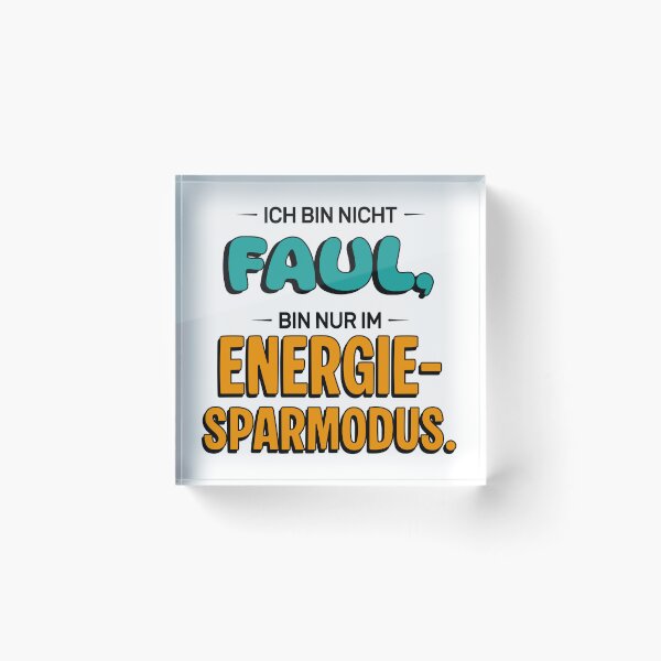 Item preview, energy saving mode activated designed and sold by FunnyFeelingStudio.