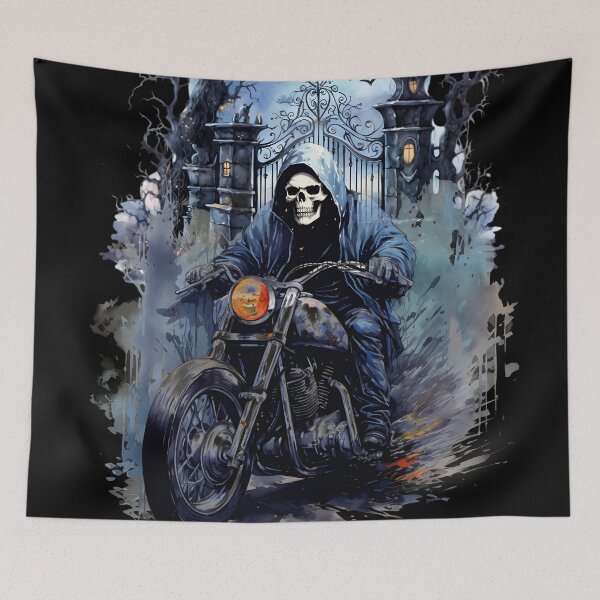 Item preview, Skeleton biker designed and sold by Shop_Bagniak.