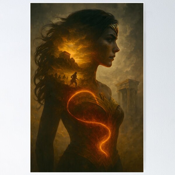 Item preview, Wonder Woman: Amazonian Spirit designed and sold by cryolith7454.