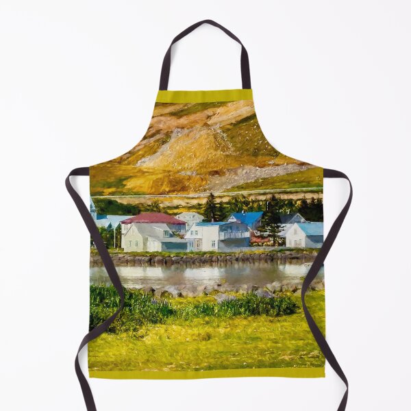 Item preview, Village of Seydisfjordur Iceland designed and sold by Debra Martz.
