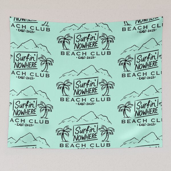 Item preview, Surfin' Nowhere Beach Club designed and sold by Surfin'Nowhere.