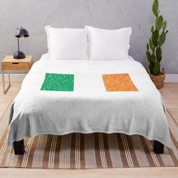 Item preview, ireland glitter flag designed and sold by designsbysamantha.