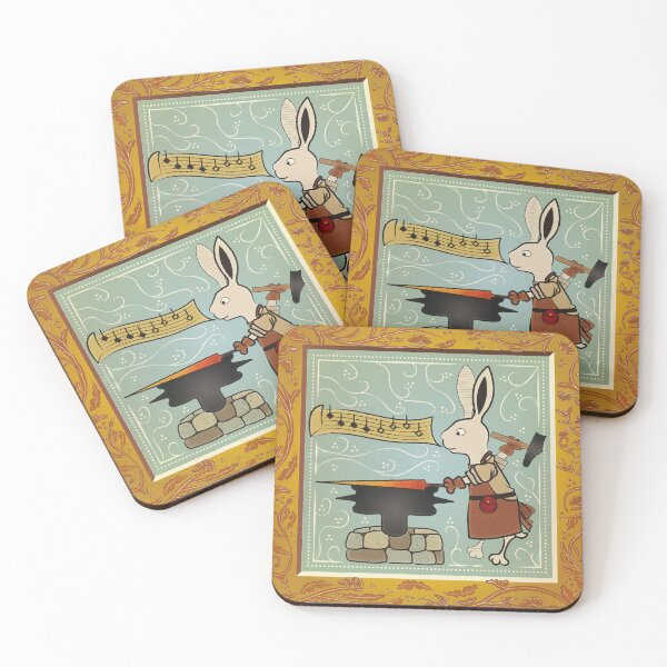 Item preview, BLACKSMITH HARE HENRY II designed and sold by thinginabook.