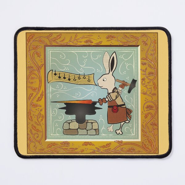 Item preview, BLACKSMITH HARE HENRY II designed and sold by thinginabook.