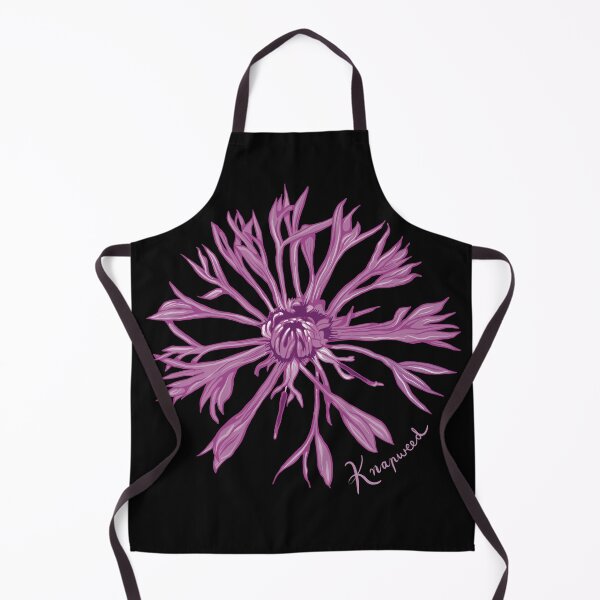 Artikelvorschau, Lila Flockenblume Botanische Illustration Fett Floral Natur Design entworfen und verkauft von PaulaJKnight .