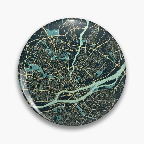 Item preview, Nantes City Map of France - Summer designed and sold by deMAP.