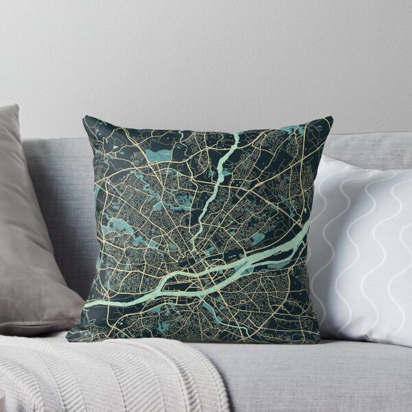 Item preview, Nantes City Map of France - Summer designed and sold by deMAP.