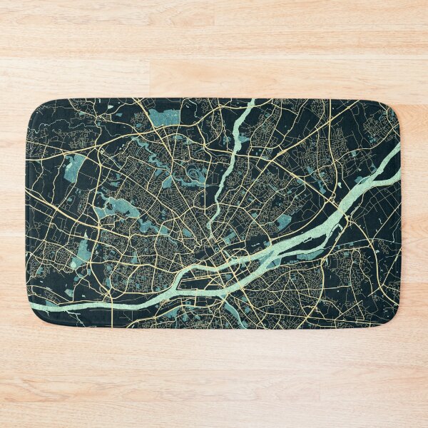 Item preview, Nantes City Map of France - Summer designed and sold by deMAP.