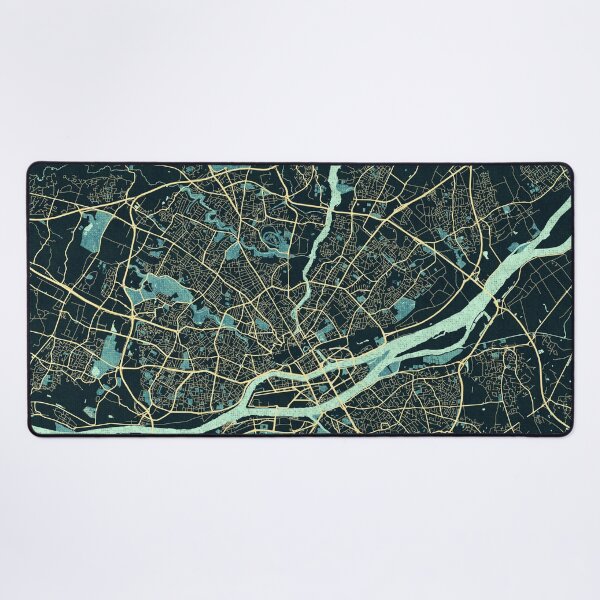 Item preview, Nantes City Map of France - Summer designed and sold by deMAP.