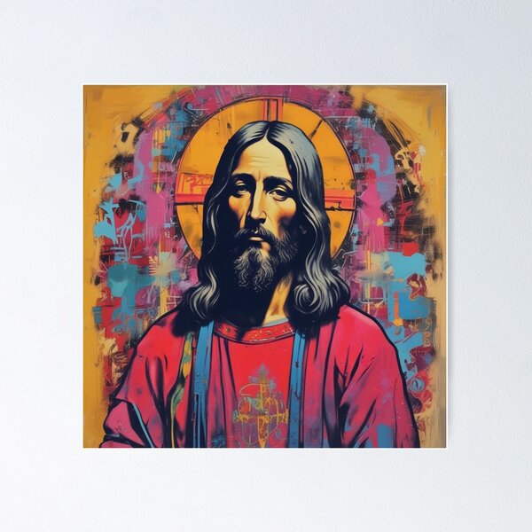 Item preview, Religious pop art designed and sold by GasconyPassion.