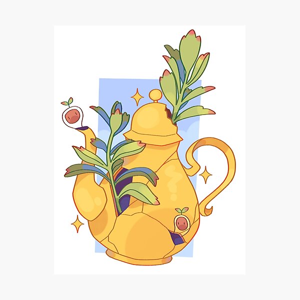 Item preview, Cracked teapot designed and sold by namocchiart.