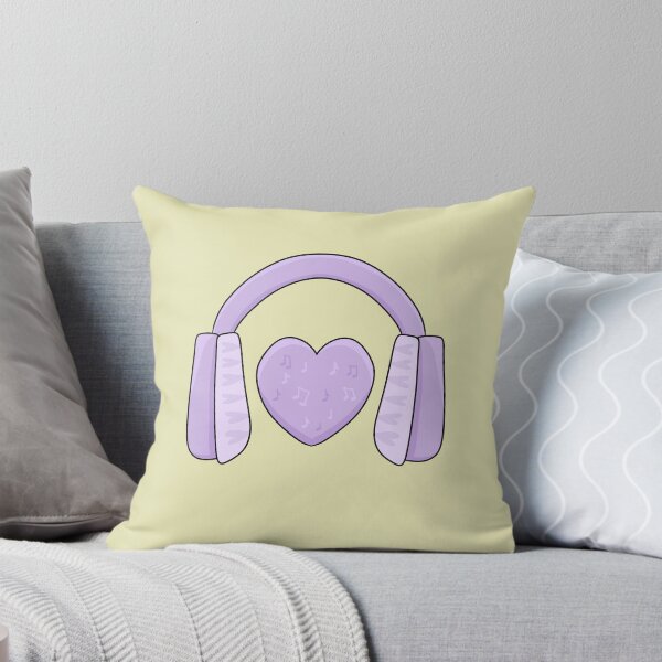 Item preview, Headphones with Heart designed and sold by HugSomeNettles.