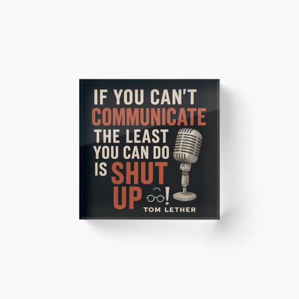Item preview, Tom Lehrer Funny Quote Dark Humor Gift designed and sold by Retr0Tshirts.
