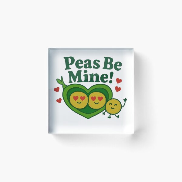Item preview, Peas Be Mine designed and sold by LicketySplitCo.