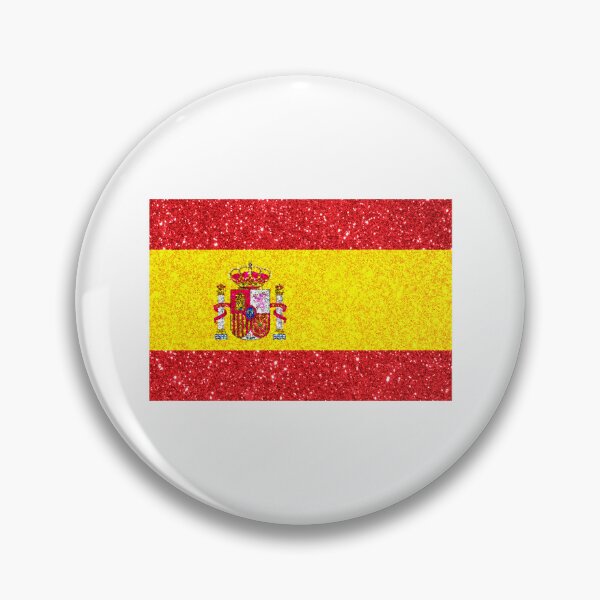 Item preview, spain glitter flag designed and sold by designsbysamantha.
