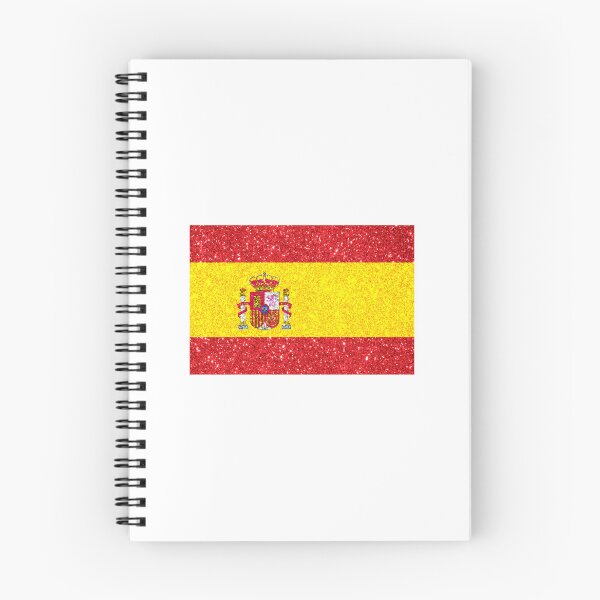 Item preview, spain glitter flag designed and sold by designsbysamantha.