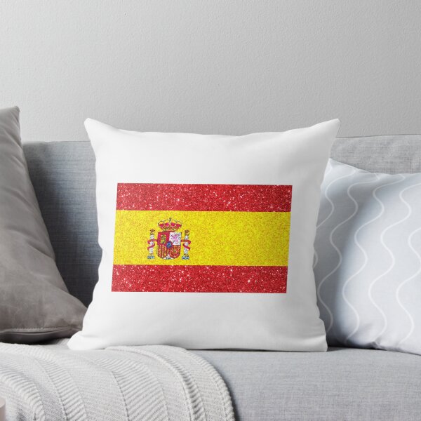 Item preview, spain glitter flag designed and sold by designsbysamantha.