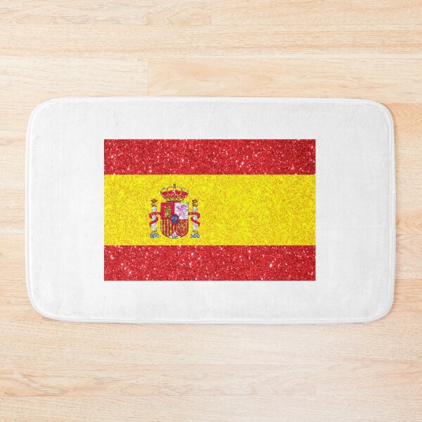 Item preview, spain glitter flag designed and sold by designsbysamantha.