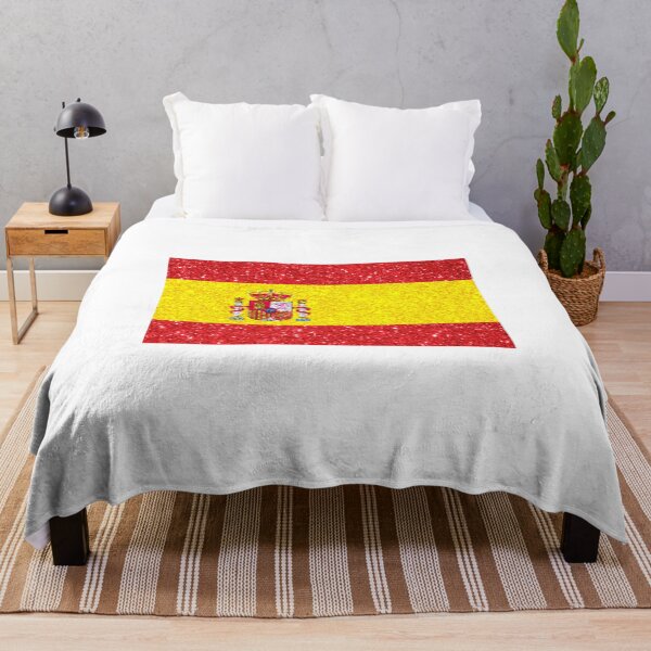 Item preview, spain glitter flag designed and sold by designsbysamantha.
