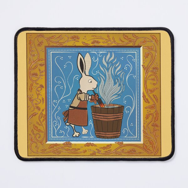 Item preview, BLACKSMITH HARE HENRY III designed and sold by thinginabook.