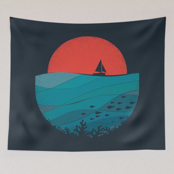 Item preview, Le grand bleu (The big blue) designed and sold by Yanmos.
