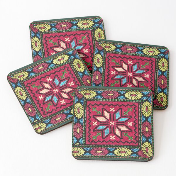 Item preview, Traditional Bulgarian Embroidery – Colorful Floral Folk Pattern designed and sold by inspiration3.