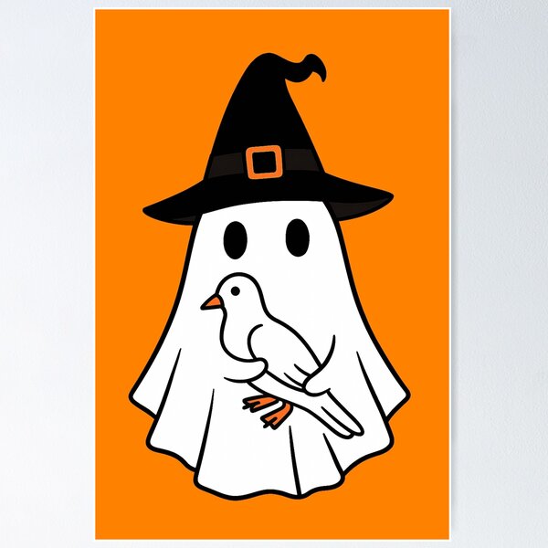 Item preview, Dove Bird Halloween Ghost Witch Hat Animal Lovers Boys Girls Kids designed and sold by FurryHavenPH.
