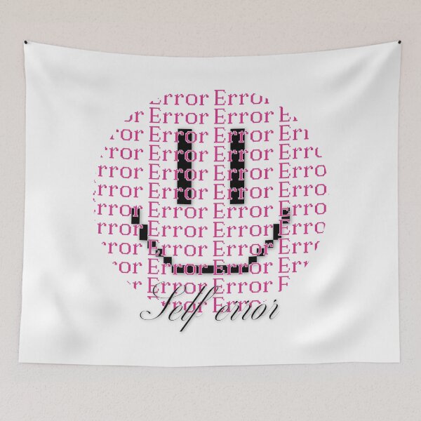 Item preview, Self Error – Glitch Pixel Face designed and sold by kirilkrava.